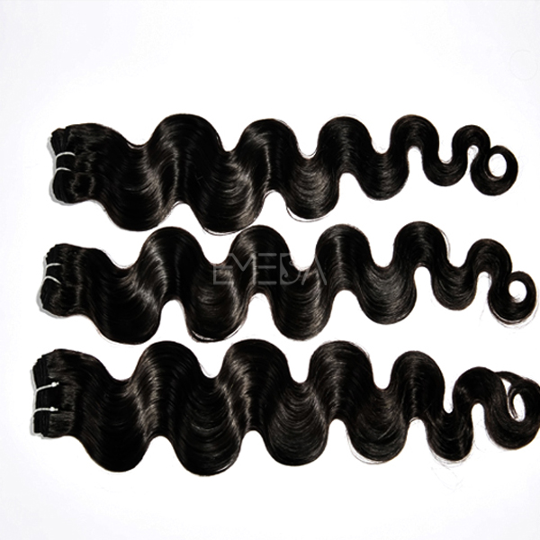 body wave hair extensions black WJ11